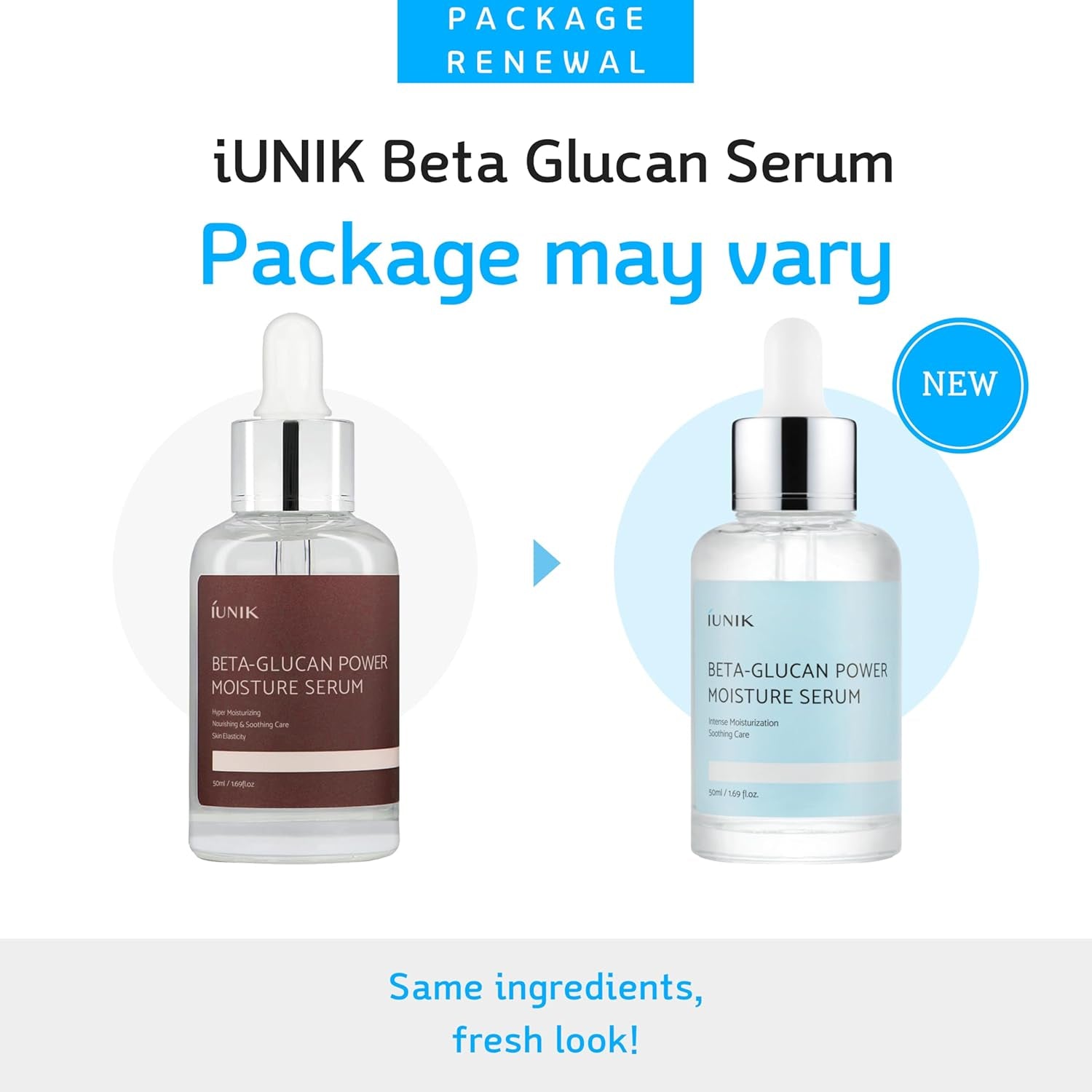 Beta-Glucan Power Deep Moisture Vegan Serum Intense Hydration Mushroom Yeast Extracts Naturally-Derived - Dry Mature Sagging Sensitive Skin Cell Regenerating Lifting Korean Skincare