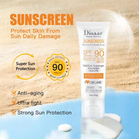 Disaar 40G Sunscreen Cream SPF 90 Body Protector Solar Lotion Original Facial UV Protection